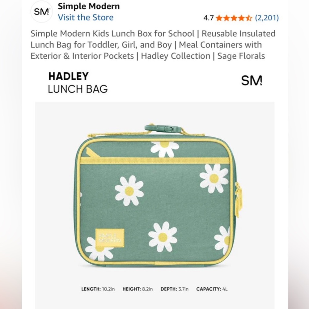 Simple Modern Lunch Bag
